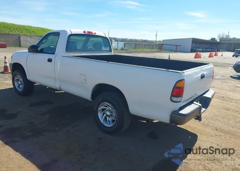 2002 Toyota Tundra из США, поврежденный, VIN 5TBJN32182S293006